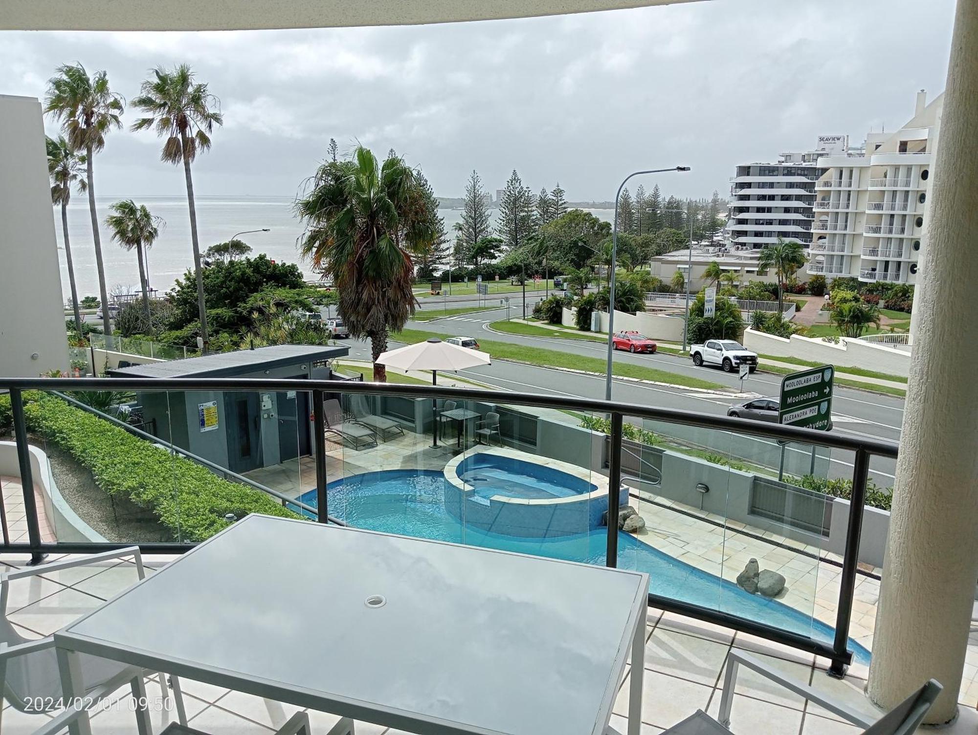 Alexandra On The Pacific Aparthotel Mooloolaba Kültér fotó
